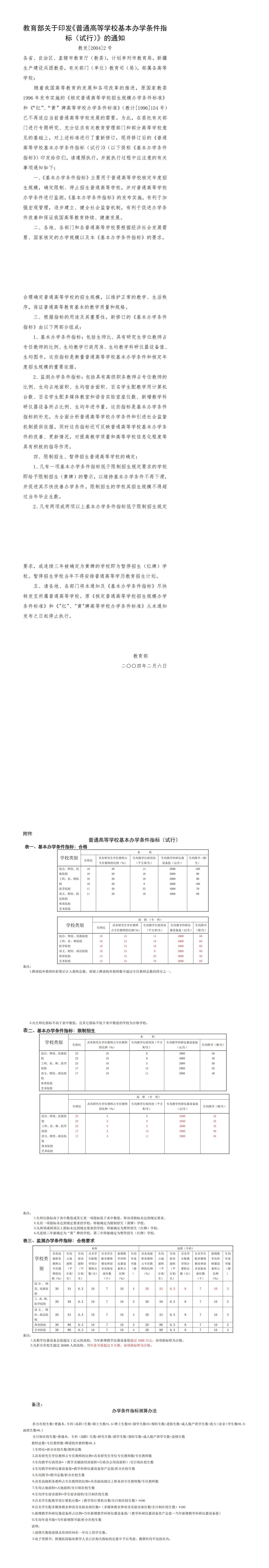 04教育部关于印发《通俗高等学；景煅跫指标（试行）》的通知(教发[2004]2号)_00.jpg